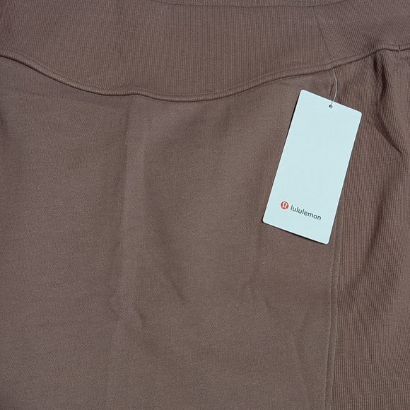 Lululemon NEW Scuba High-Rise Mini Skirt Taupetastic Sz XL - Picture 11 of 11